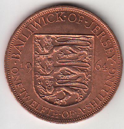Beschrijving: 1/12 Shilling  ELIZABETH II